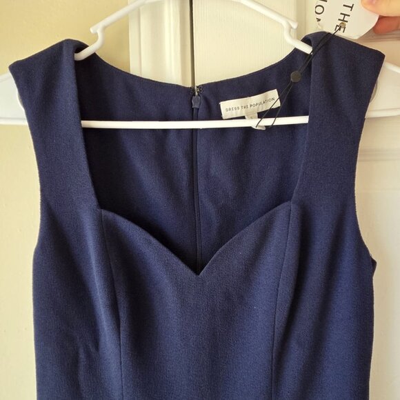 Dress the Population Gown S Monroe Side Slit Dress NWT $248 - Picture 11 of 11